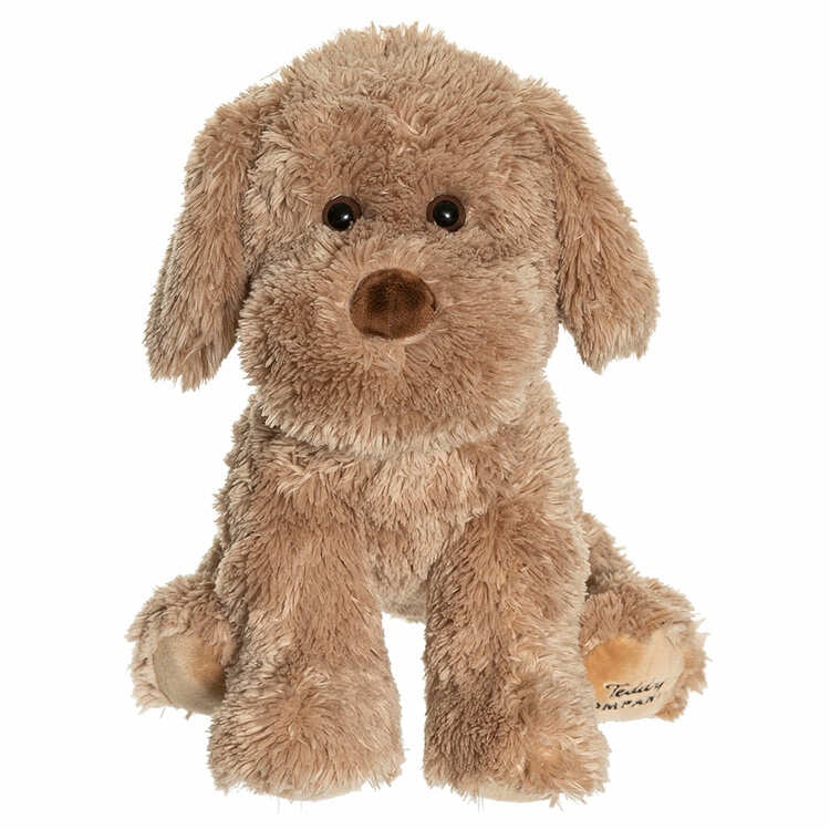 Selma Hund Gosedjur, Brun, 35 cm - Teddykompaniet i Båstad