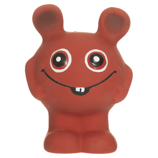 Plastfigur_paket_babblarna_bobbo_röd_teddykomaniet_12982