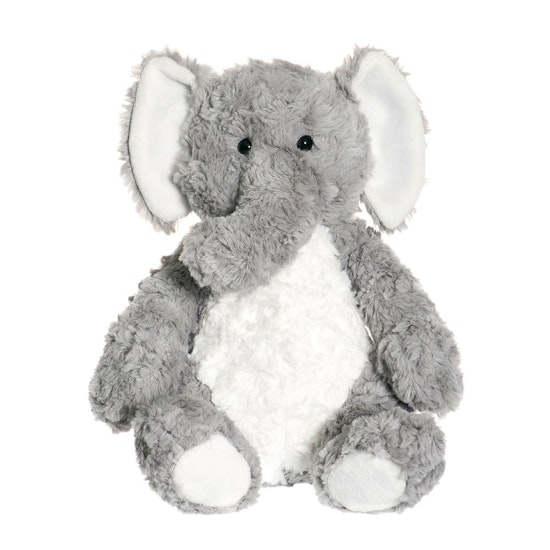 Softies Elefant Elias, grå, 28 cm