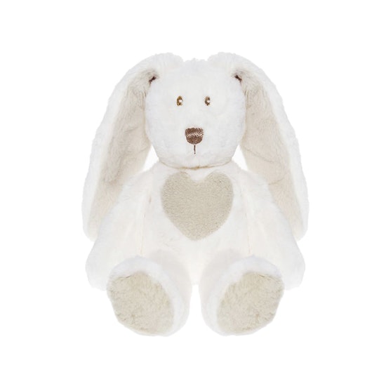 Teddy Cream Kanin Gosedjur, vit, 24 cm