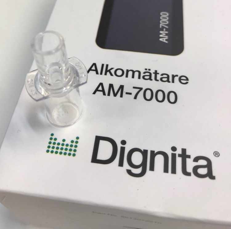 Munstycken till Dignita  Alkotestare AM 7000 10 pack