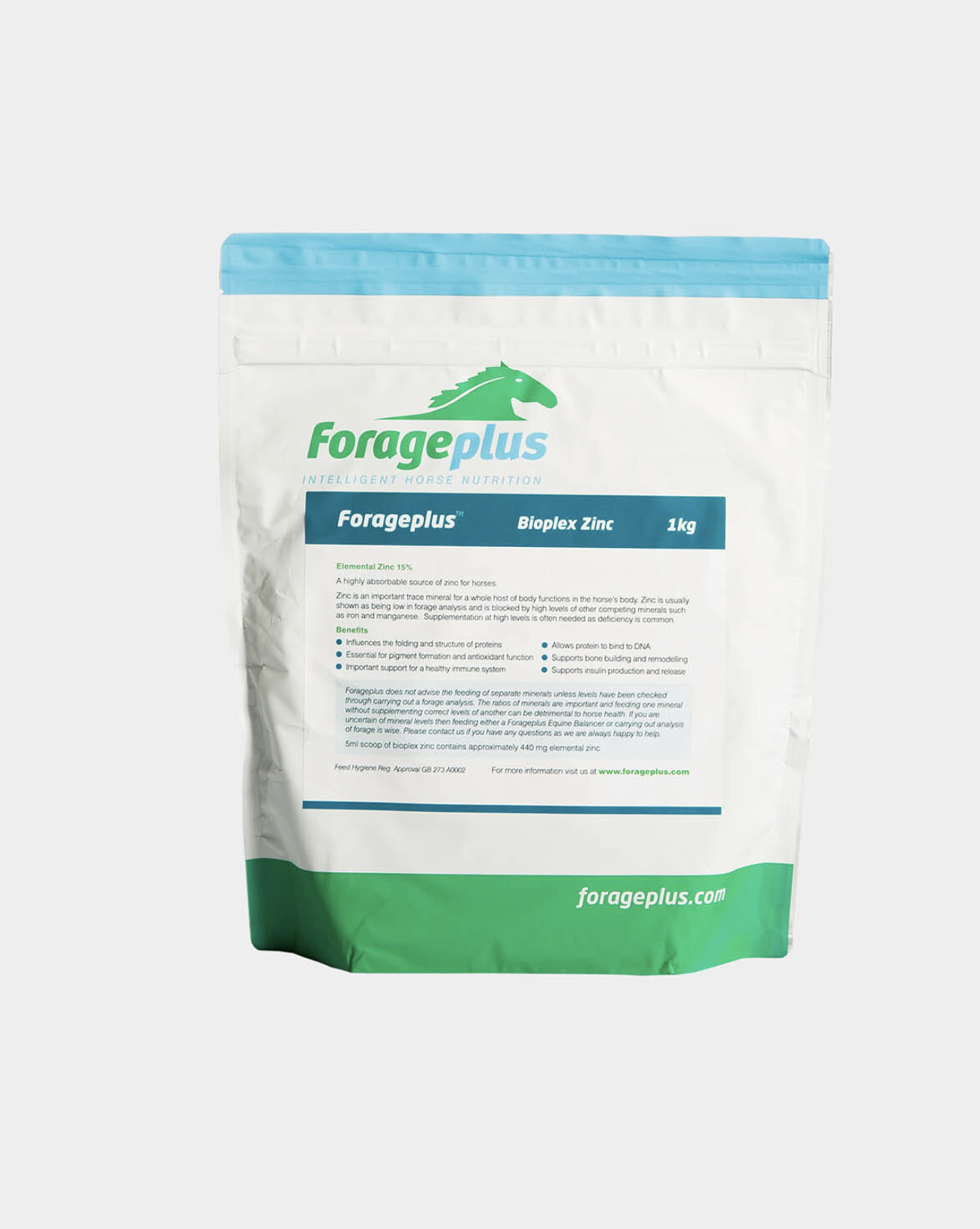 Forageplus Zink kelat (proteinat), 1kg