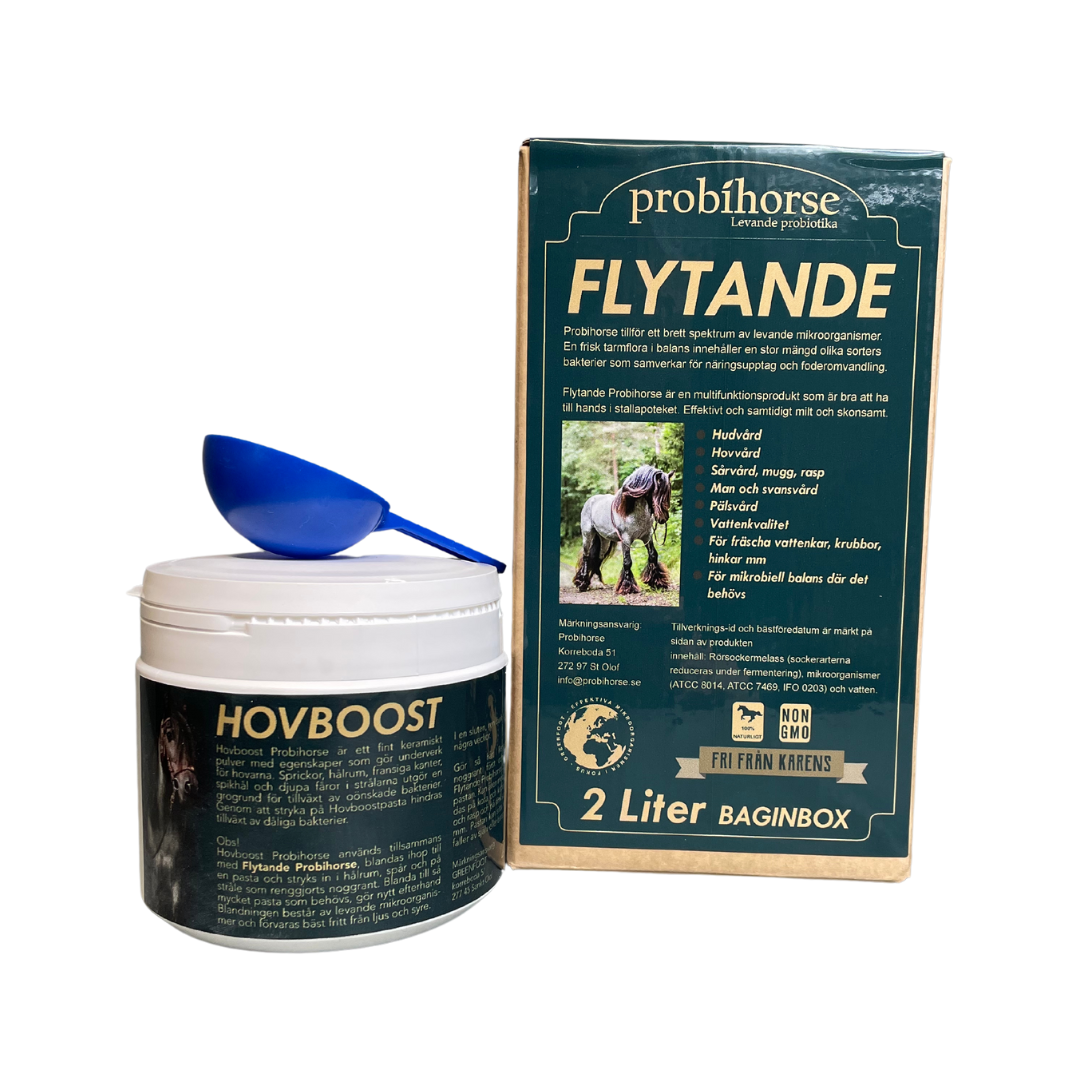 Paketpris: Hovboost + Flytande Probihorse