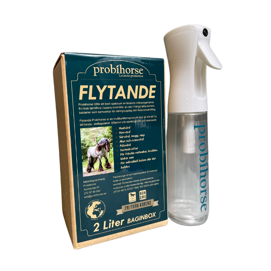 Flytande Probihorse 2 Liter + Vakuumsprayflaska 300 ml