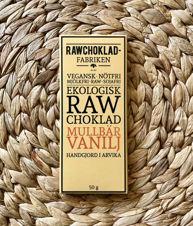 Rawchoklad Mullbär & Vanilj EKO