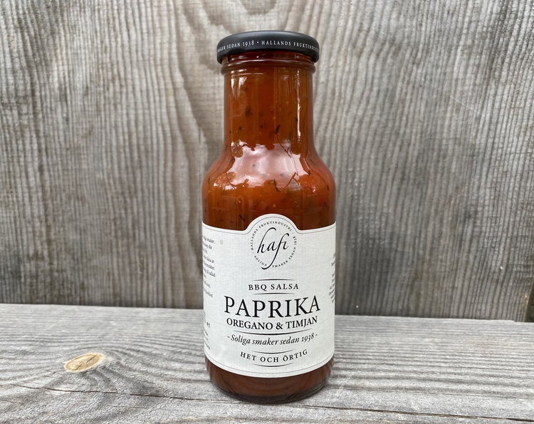 Paprika/oregano-salsa
