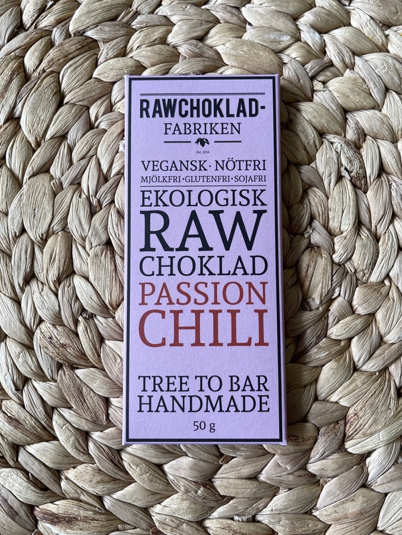 Rawchoklad Passion& Chili EKO
