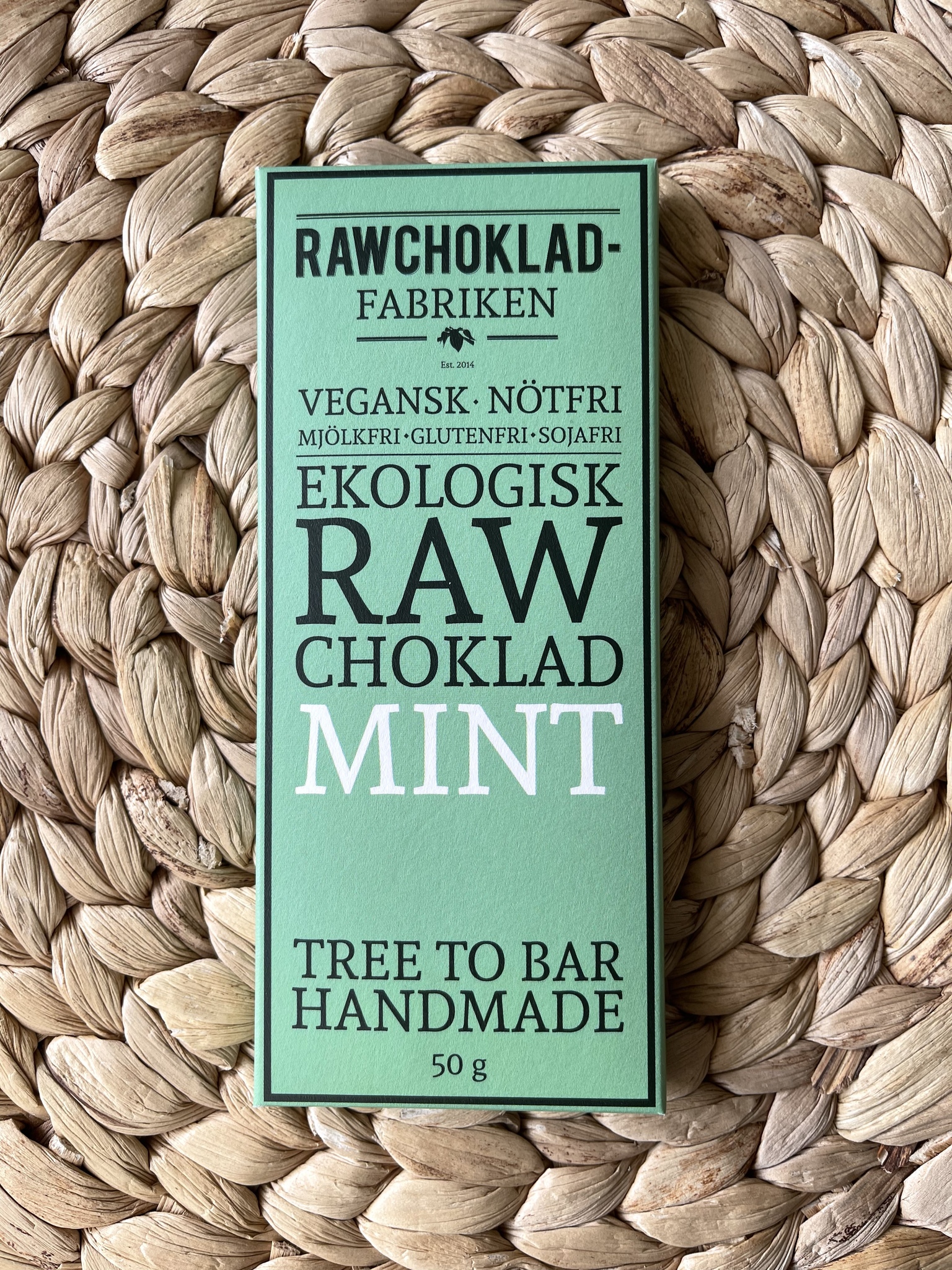 Rawchoklad Mint EKO