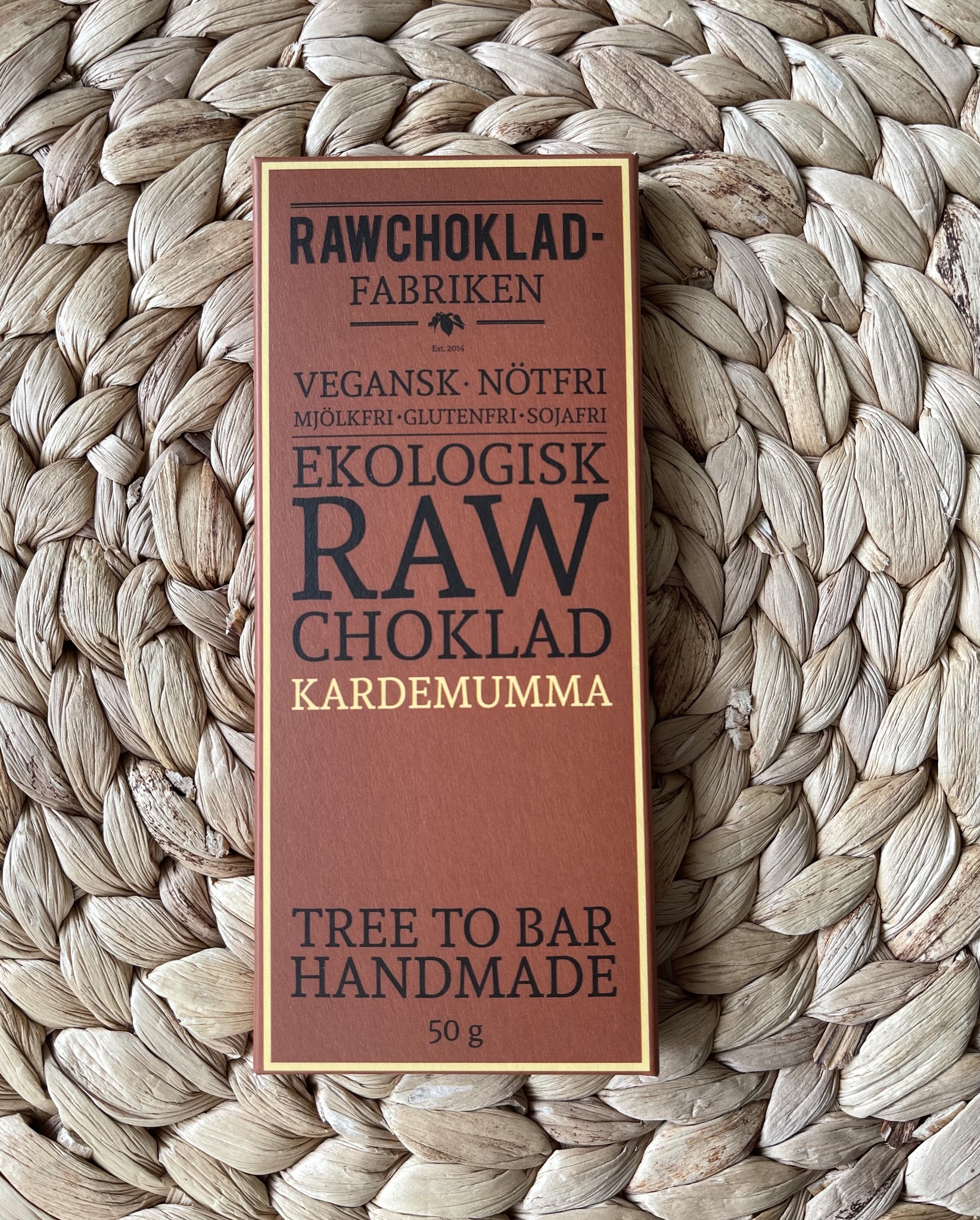 Rawchoklad Kardemumma