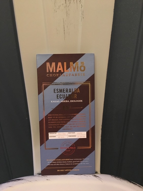 Malmö Choklad Esmeralda Ekologisk 68 %