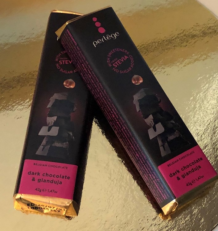 Perlege Sockerfria Mörk choklad & Gianduja