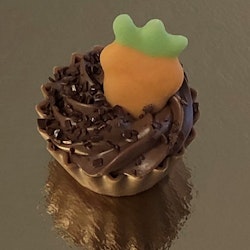 Cupcake med morot (INNEHÅLLER GLUTEN)