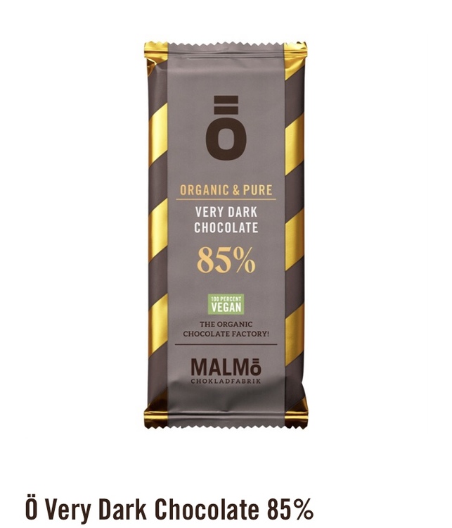 Malmö Choklad: 85% kakaohalt Ekologisk