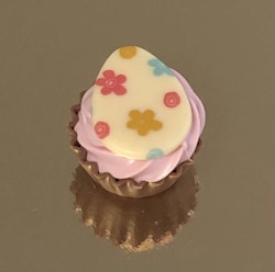 Cupcake Jordgubb