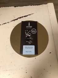 Perlege Sockerfria Mörk Belgisk Choklad med salt 85g
