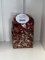 Kopia Egentillverkad chokladmüsli jordgubb & hallon