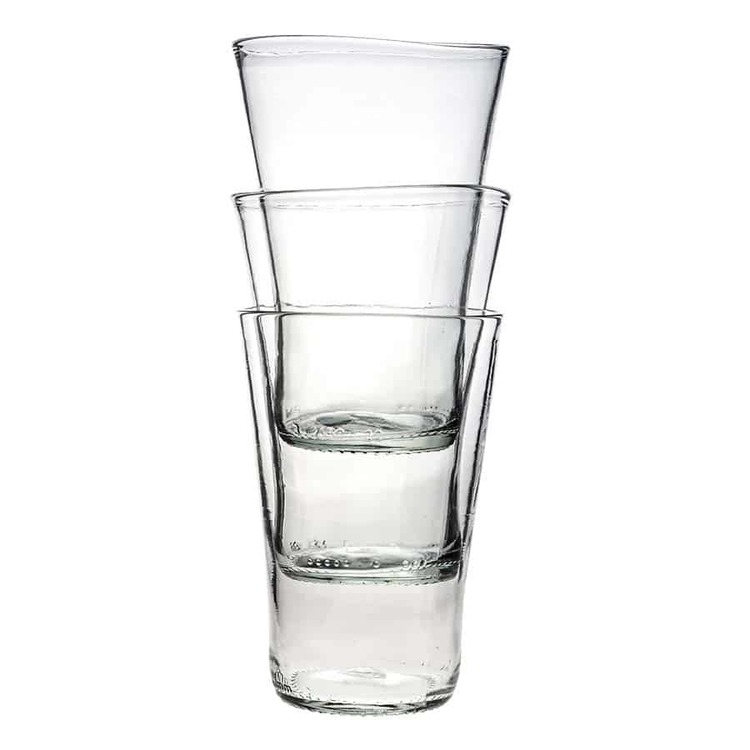 Stapelbart glas - klarglas