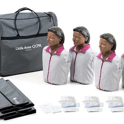 Laerdal Little Anne QCPR 4-pack HLR Docka Mörk