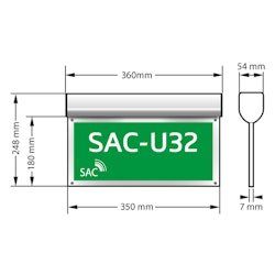 Hänvisningsarmatur SAC-U32
