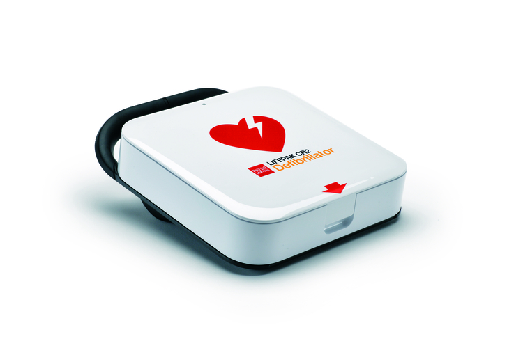 Hjärtstartare Lifepak CR 2, Wi-Fi, Tvåspråkig