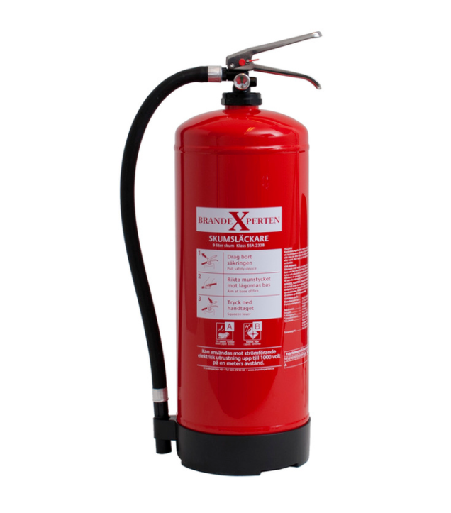 Brandsläckare Brandexperten skum 9 liter