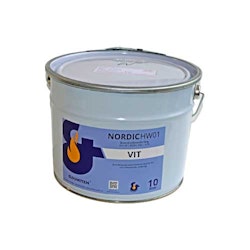 Nordic HW01 brandisolerande färg vit, 10 liter