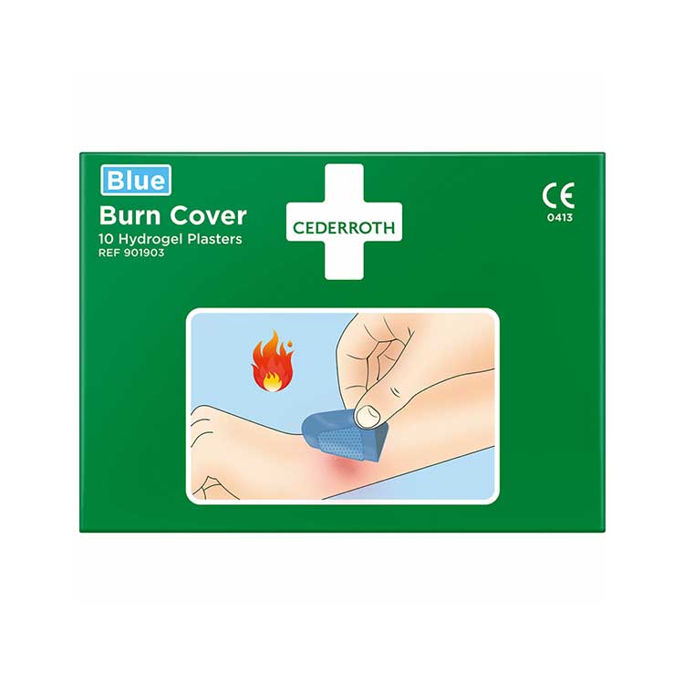 Cederroth Burn Cover brännskadeplåster, 10 st