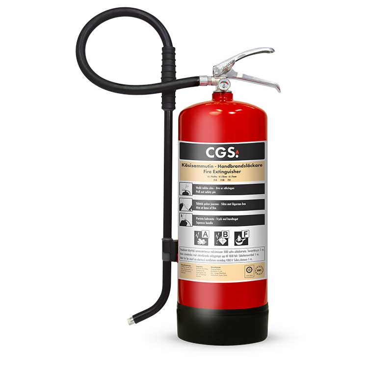 Fettbrandsläckare 6 liter CGS FFE6CR-A