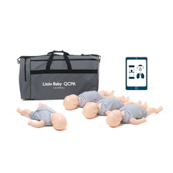 Laerdal Little Baby QCPR 4-pack HLR Docka Ljus