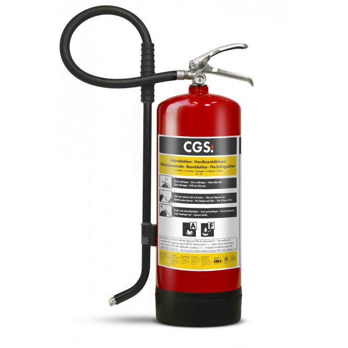 Fettbrandsläckare 6 liter CGS FFE6CR-B