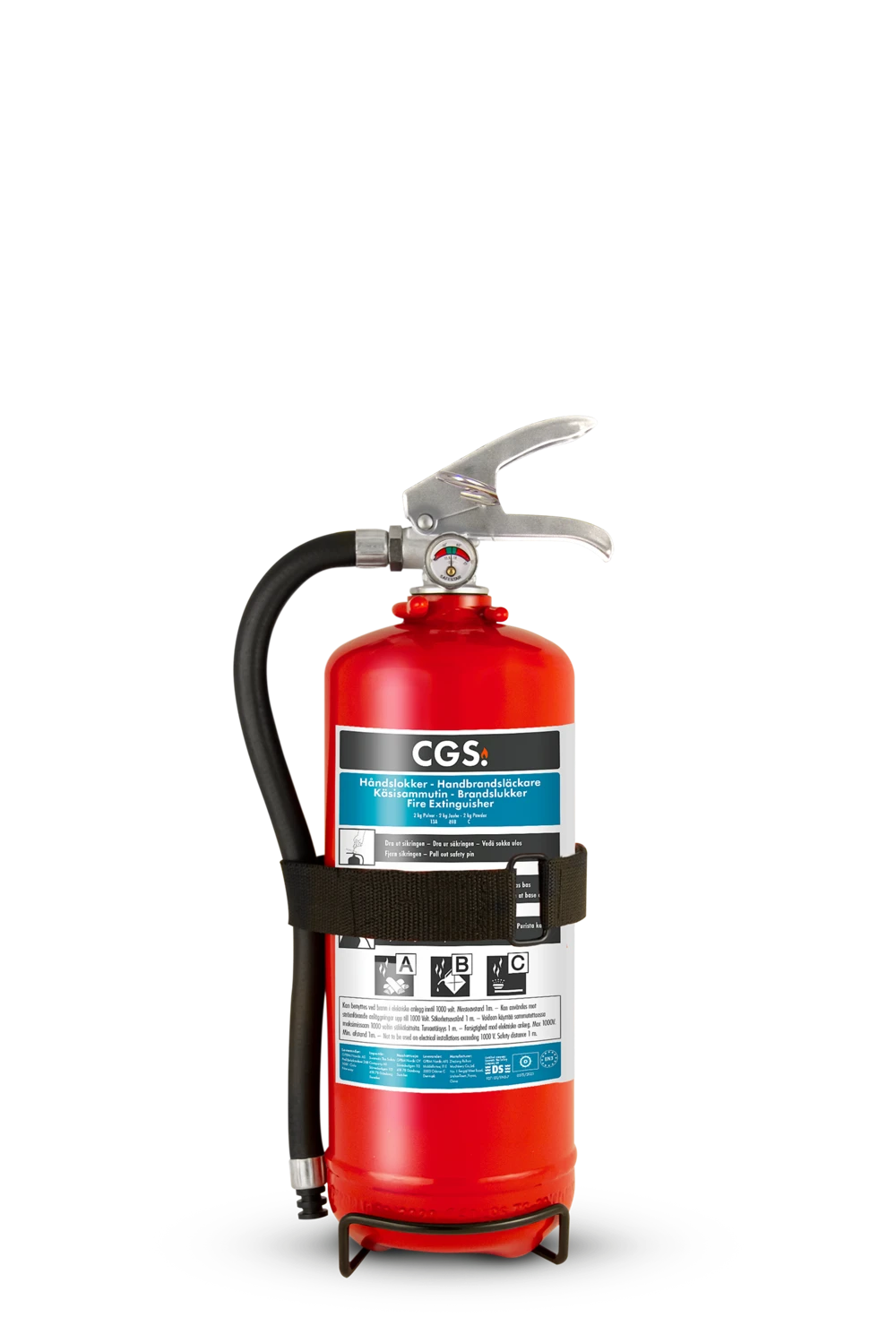 Pulversläckare CGS 2 kg, PE2CR-A