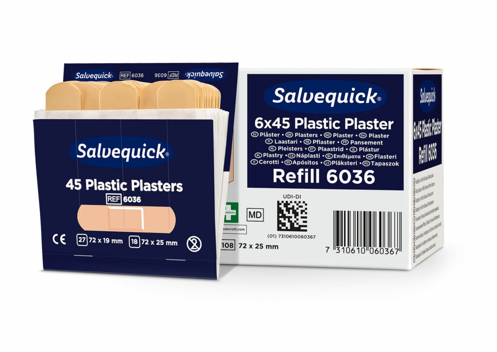 Plastplåster 45 st nr 6036