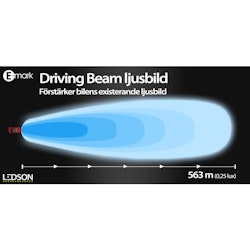LED EXTRALJUS 7" 45W DRIVING BEAM