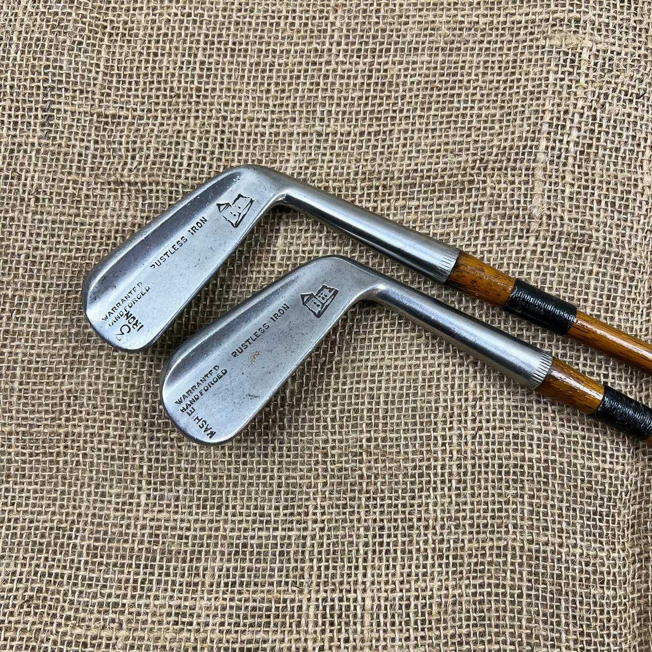 2 x Flanged Irons