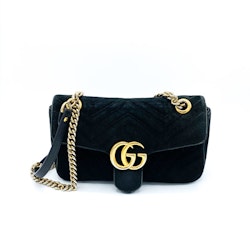 Gucci GG Marmont Velvet Small Bag