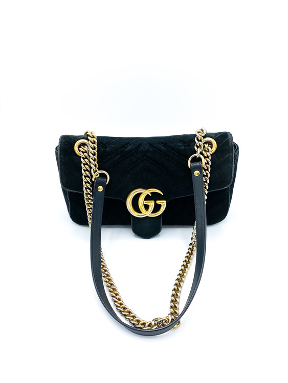 Gucci GG Marmont Velvet Small Bag