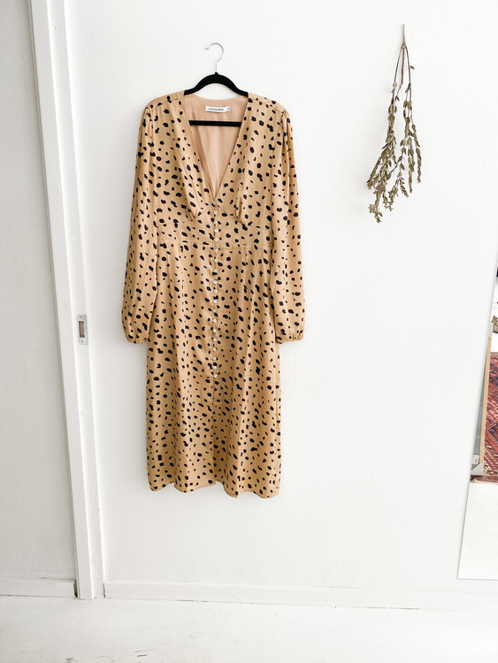 Adoore Paris Dress Leopard Strl.XL
