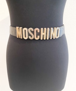 Moschino Leather Belt Vintage