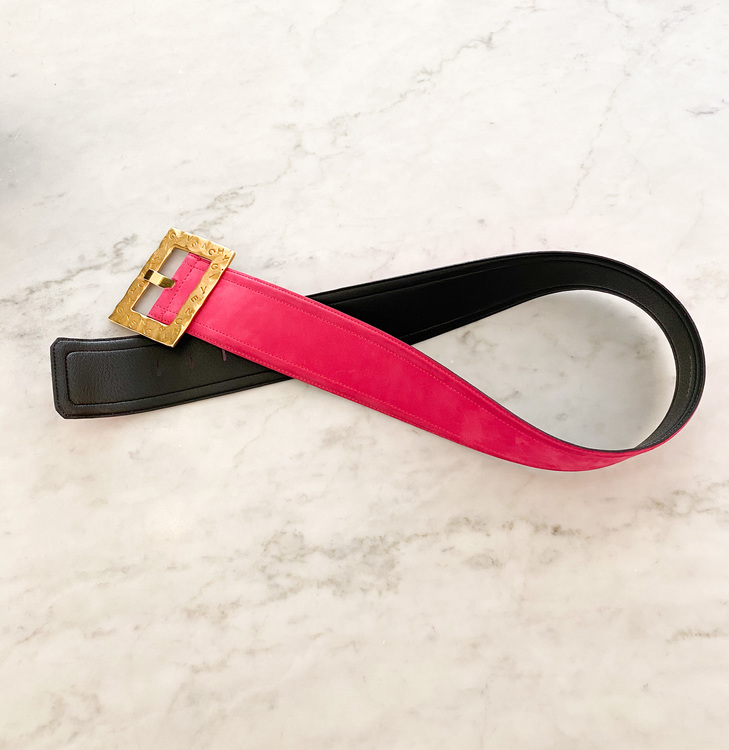 Givenchy Pink / Gold Belt