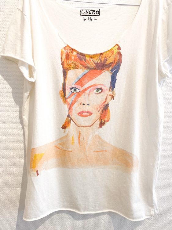 G.KERO Limited Edition T-shirt David Bowie (Large)
