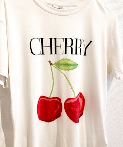 GANNI Cherry T-shirt (Small)