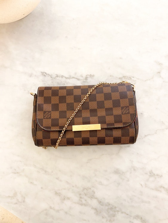 Louis Vuitton Favorite Damier PM - Maria Ellen Lé Shop - Second Hand &  Pre-Loved Designerbags