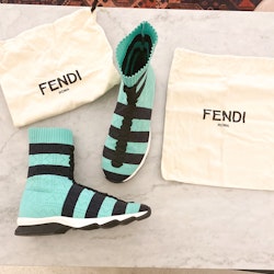 Fendi Rockoko Sock Sneakers