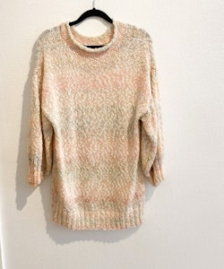 Faded Pink Vintage Knit (S/M)