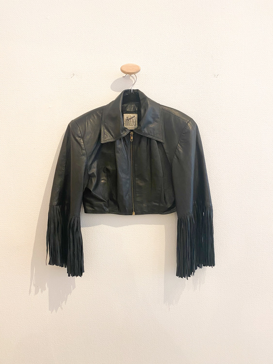 Fringe Leatherjacket  Vintage