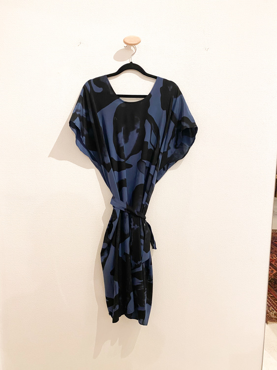 DIANA ORVING Silk Dress (M)