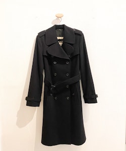 BURBERRY Wool/ Cashmere Trenchcoat (UK12)