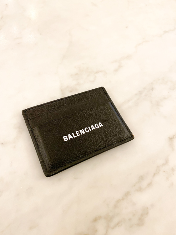 BALENCIAGA Leather Card Holder