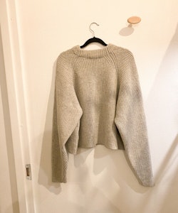HM Wool Blend Grey Knit (38)