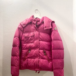 MONCLER Down Jacket Hot Pink (3)